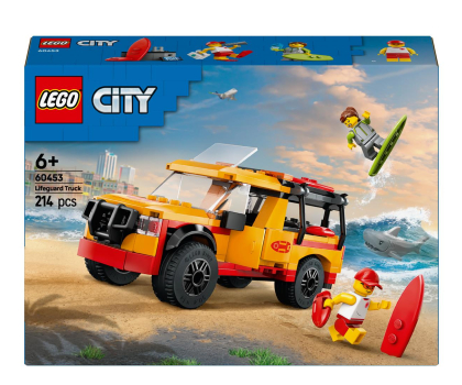 Klocki LEGO® LEGO City 60453 Furgonetka ratowników plażowych